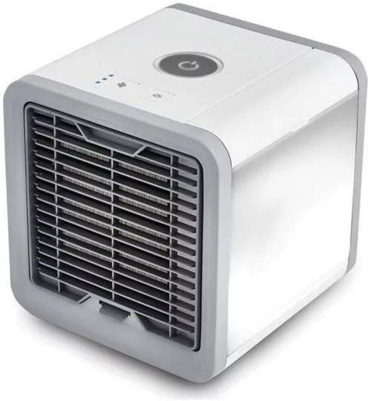 BALAM TRADERS ARCTIC AIR PERSONAL SPACE AND PERSONAL COOLER with Soft LED Room/Personal Air Cooler(White, 1 Litres)