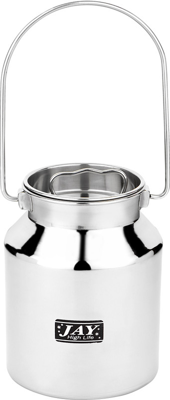 jayhigh life A.B.16  - 4500 ml Steel Oil Container, Milk Container(Silver)