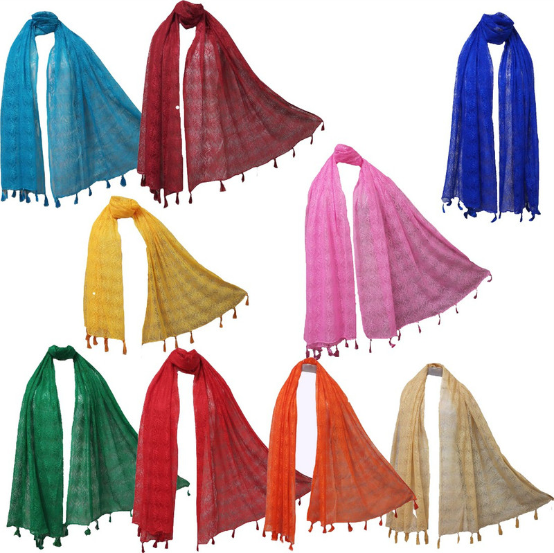 shakti Net Self Design Women Dupatta