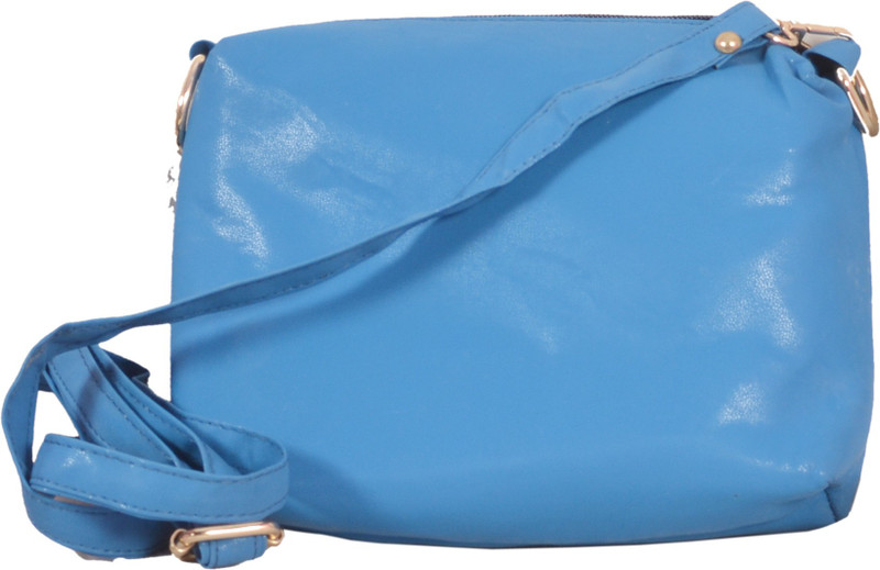 femina fashion Women Blue Messenger Bag