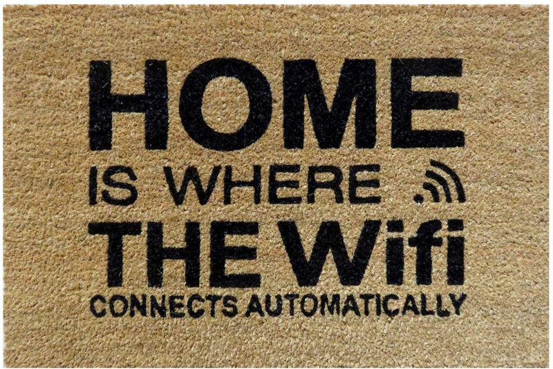 atmah Coir Door Mat(Brown, Medium)