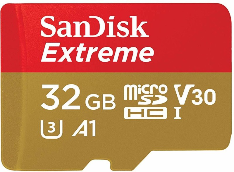 SanDisk Extreme 32 GB MicroSDHC Class 10 100 MB/s Memory Card