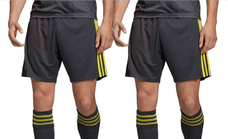 yellowvibes Solid Men Black Sports Shorts