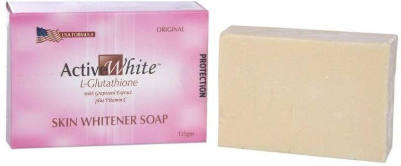 Active White L Glutathione Skin Brightness Soap Made In Usa