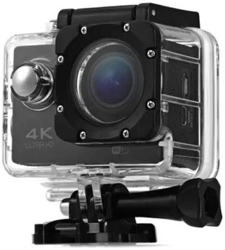 techobucks 4K Action Camera Wi-Fi 16MP Full HD 1080P Camera SM-112 Sports & Action Camera(Black)