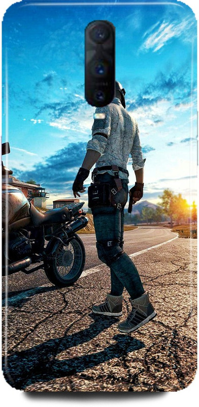 Bluvver Back Cover for Redmi K20 Pro(Pubg,Game,Bike,Gun,Hard Case, Plastic)