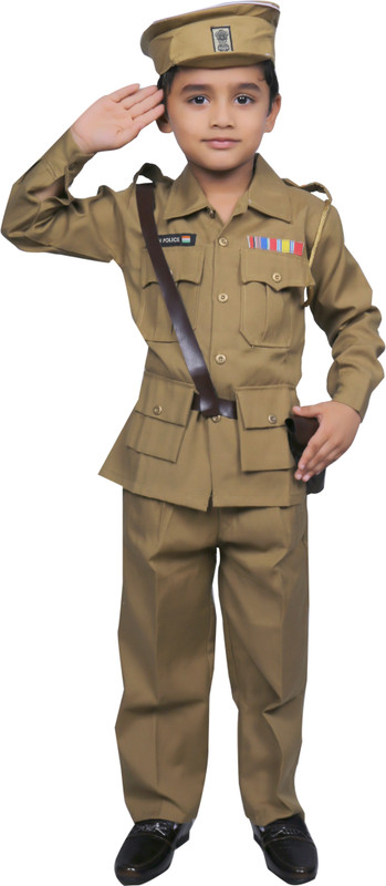 police dress for 5 years boy