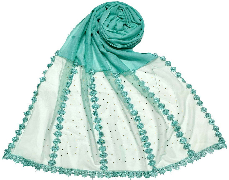 mean zoom Solid Cotton Blend Women Stole