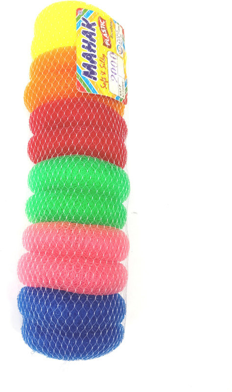 sharmabrothers Superior quality plastic scrub Pad Scrub Sponge(Medium, Pack of 12)