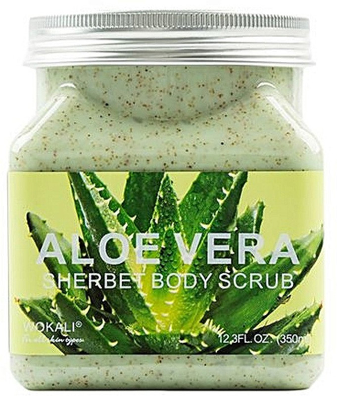 wokali Aloe Vera  Scrub(350 g)
