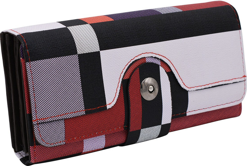 minaar Women Multicolor Artificial Leather Wrist Wallet(5 Card Slots)
