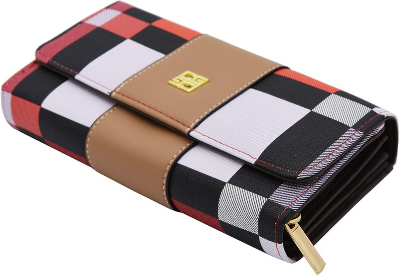 minaar Women Multicolor Artificial Leather Wrist Wallet(5 Card Slots)