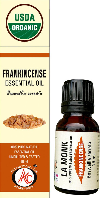 la monk USDA Organic Frankincense Oil (Boswellia serrata - 15ML)(15 ml)