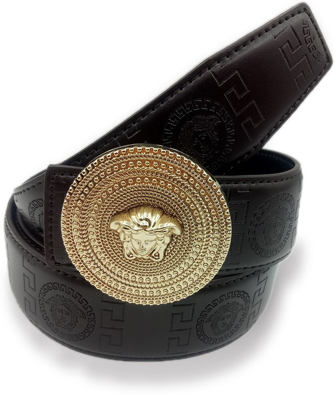 leather style store Men Casual, Party, Formal, Evening Brown Genuine Leather Belt