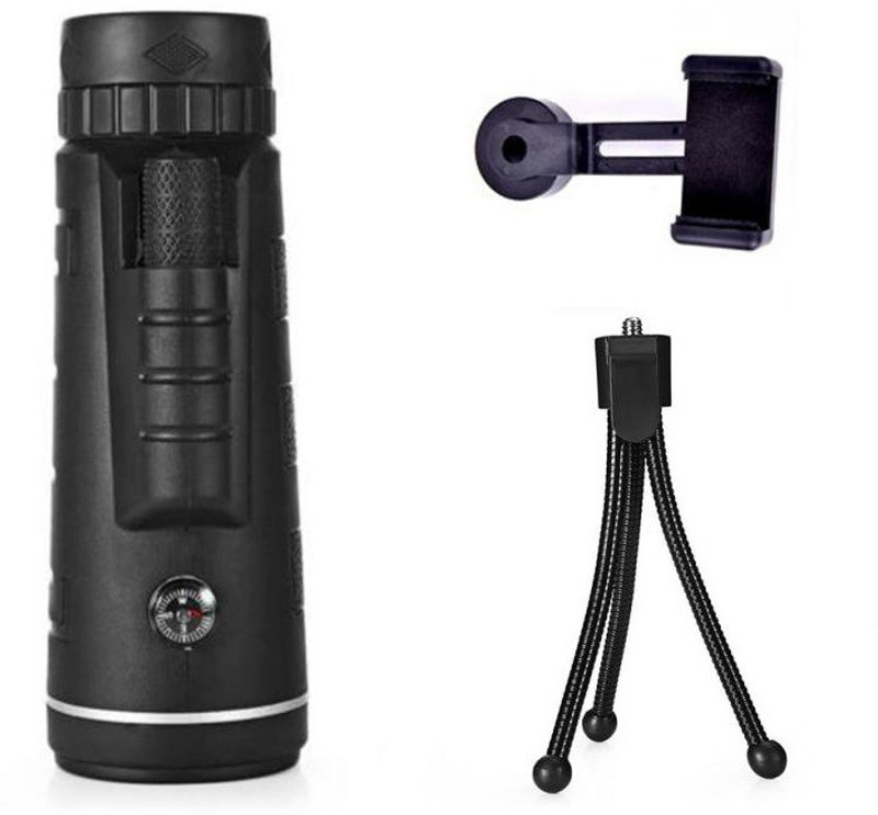 PSYCHE HD day & night visible HD magnification Single tube Mobile telescope 40*60 Monocular(62 mm, Black)