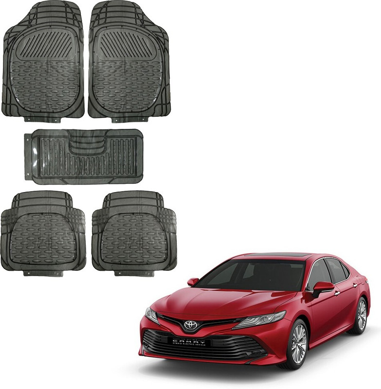 Oshotto Rubber Standard Mat For  Toyota Camry(Black)