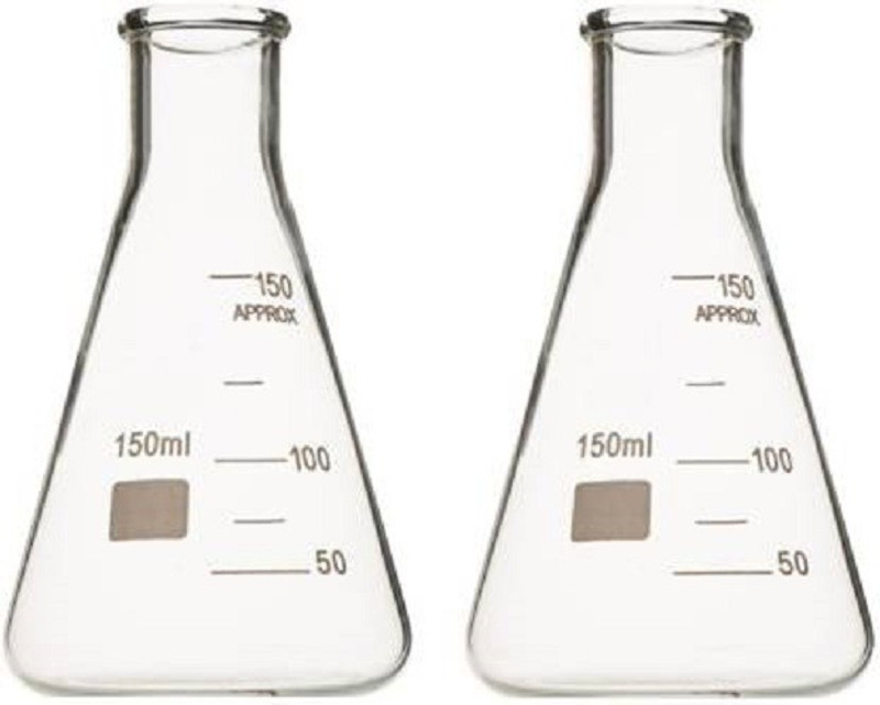 mans Erlenmeyer Flask(150 ml, Pack of 2)