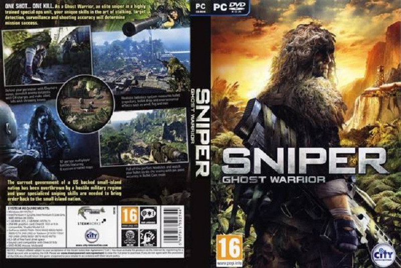 SNIPER GHOST WARRIOR-1(SHOOTING,ADVENTURE, for PC)