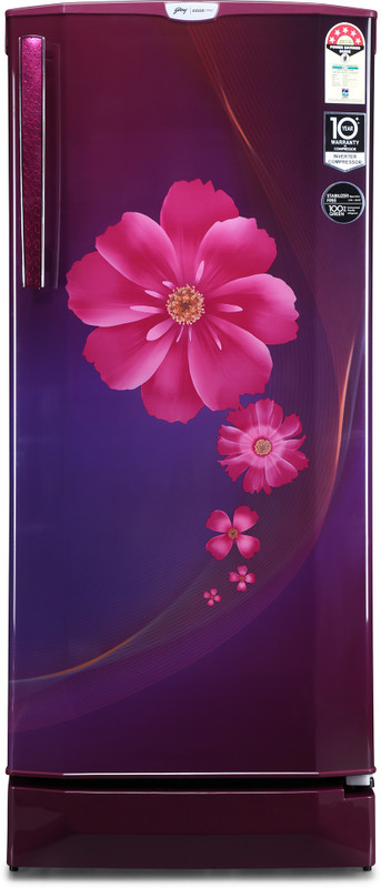 Godrej 210 L Direct Cool Single Door 5 Star Refrigerator(Ray Wine, RD EPRO 225 TAI 5.2 RAY WIN)