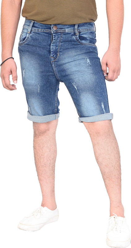 grey jean shorts mens