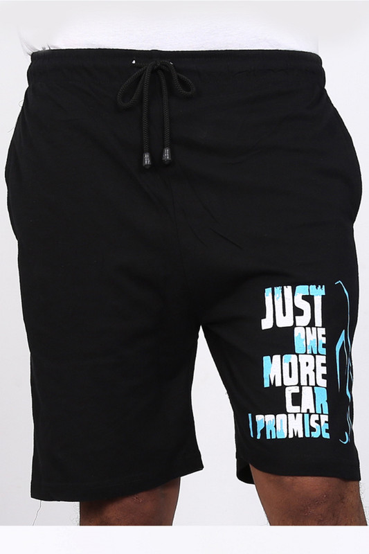 weaver stock Printed Men Black Regular Shorts