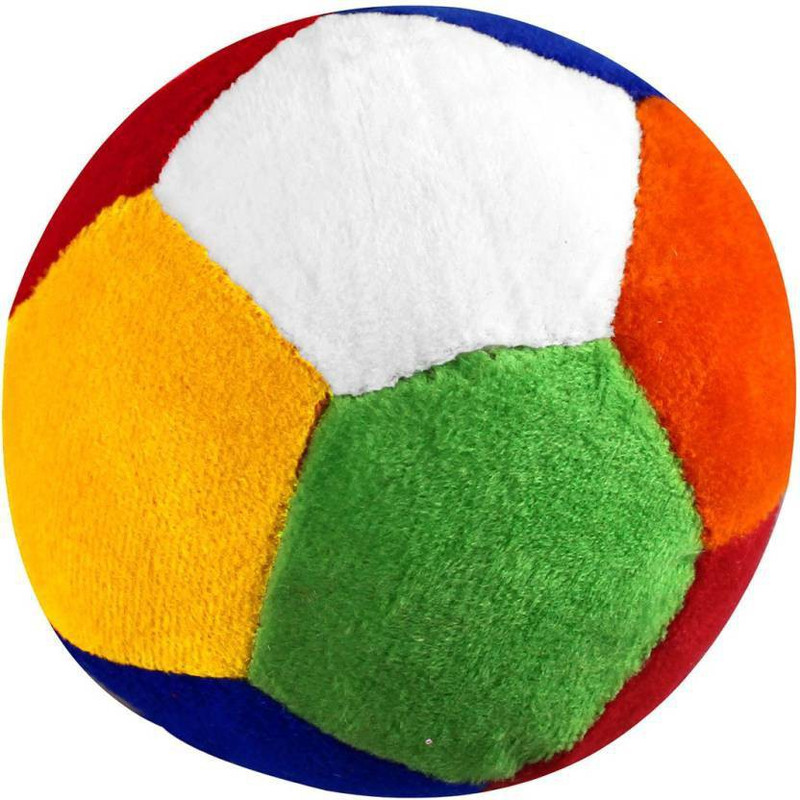 TOYTEDDY Stuffed and Soft Ball For Babys - Multicolor (22 CM )  - 20 cm(Multicolor)
