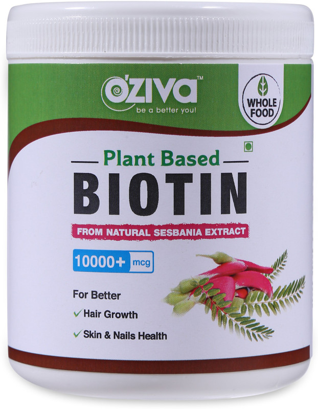 OZiva Plant Based Biotin(120 g)