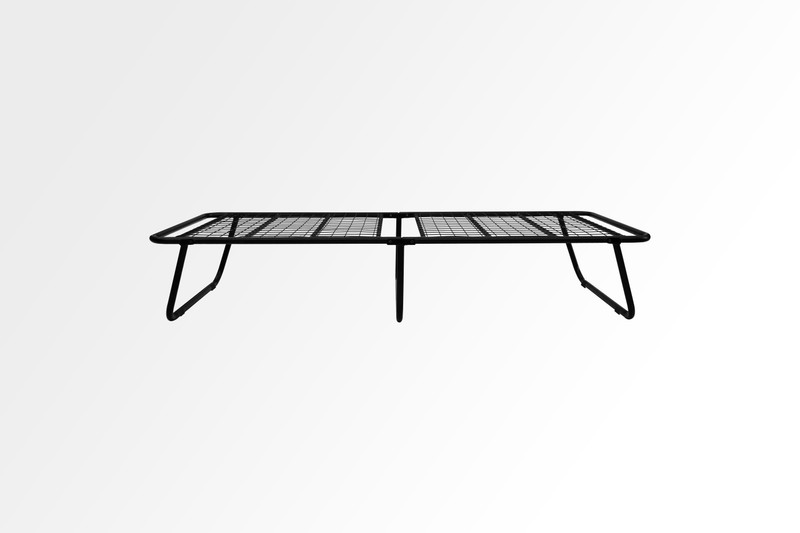 homdec Aquila Metal Single Bed(Finish Color -  Black)