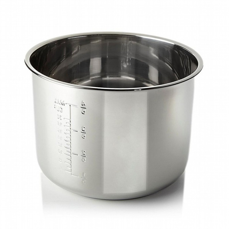 laksita rice cooker bowl Aluminium(Silver, Pack of 1)