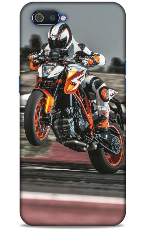Buy ple Back Cover for Real Me C2 Bike Bike Rider Printed Multicolor Hard Case Online at desertcartCyprus