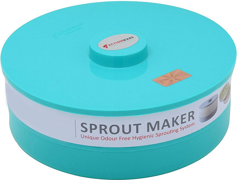 gadgetmore Sprout Maker With 1 Bean Bowl  - 1000 ml Plastic Grocery Container, Utility Box, Fridge Container(Blue)