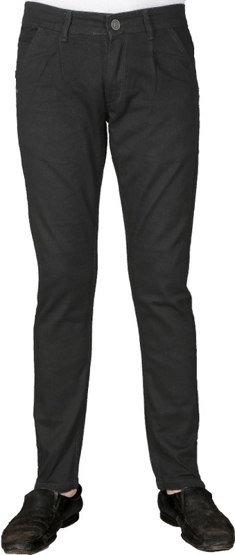 carrom king Slim Men Black Jeans