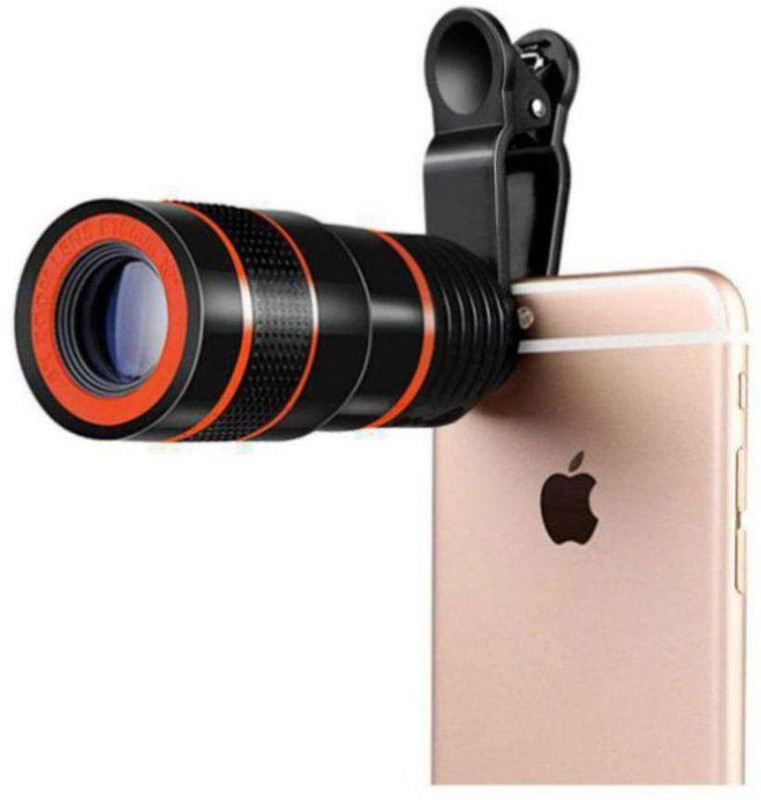 st trendz Universal Mobile Phone Telescope  with 8X Zoom   Lens(Black, 8)