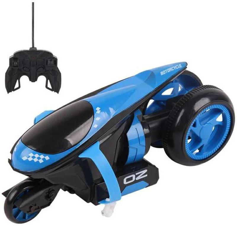 the simplifiers Thunder Drift Motorbike Stunt Car(Blue)