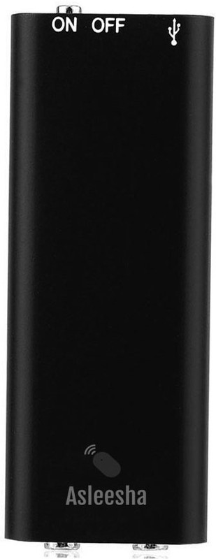 Asleesha Recorder with 8 GB Inbuilt Memory and Ear Phones 8 GB Voice Recorder(0 inch Display)