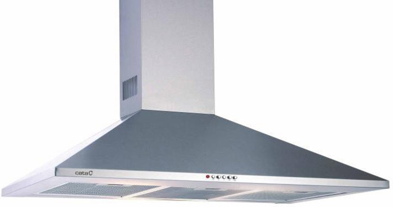 Cata OMEGA 90 CM Wall Mounted Chimney(Steel 1150 CMH)