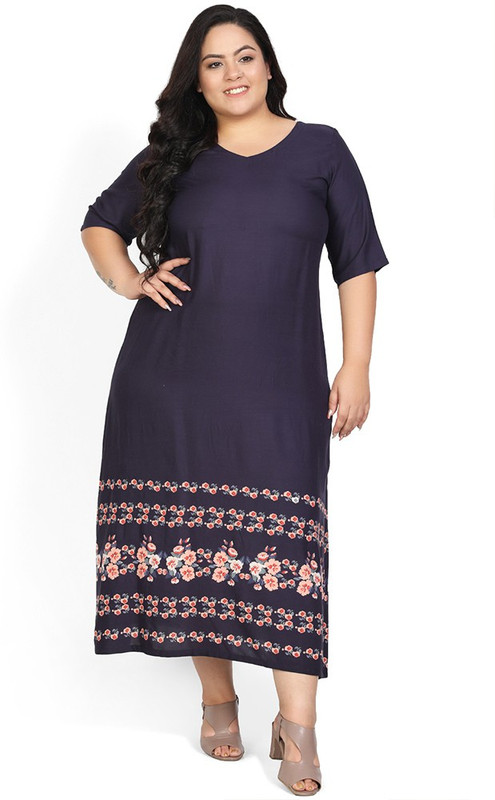 Amydus Women Maxi Dark Blue Dress | Desertcart Mauritius