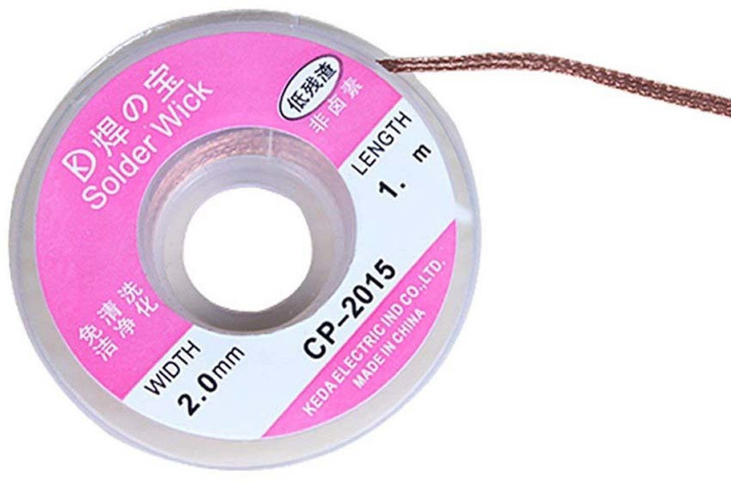 india iot shop Desoldering Wire Solder Wick CP-2015 Length 0.75m Width 2.0mm- Electronic Components Electronic Hobby Kit