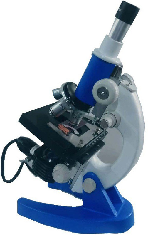 dis Biological Binocular Compound Microscope Blue(Blue)