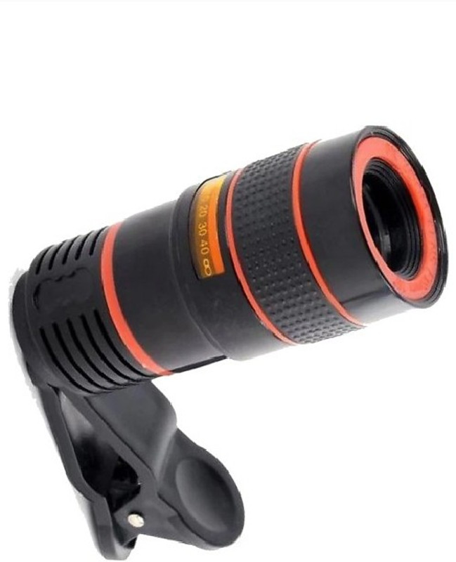 navjot enterprise 8x long focus Camera lens ( Black )  Lens for(Black, 110)
