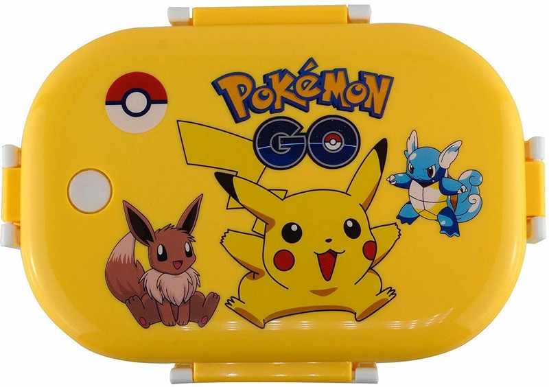 tedmei Pokemon Print Insulated Stainless Steel Kids Lunch Box 2 Containers Lunch Box(710 ml)