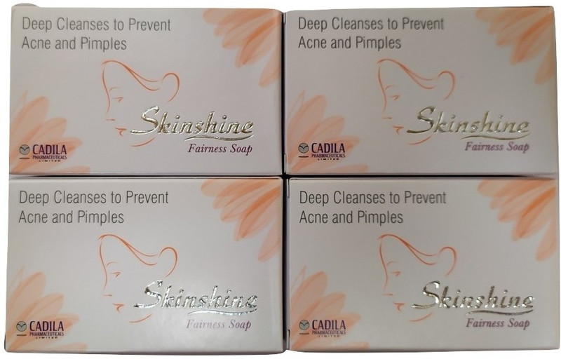skinshine FAIRNESS SOAP PACK OF 4(4 x 75 g)