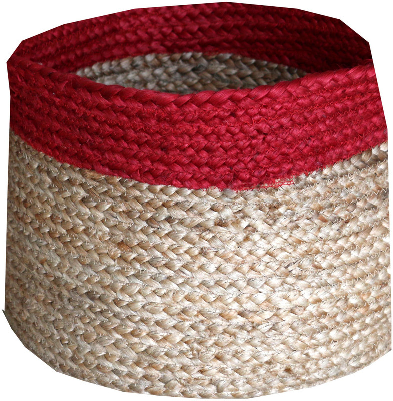 concept home inc Concept home jute basket Storage Basket(Pack of 1)