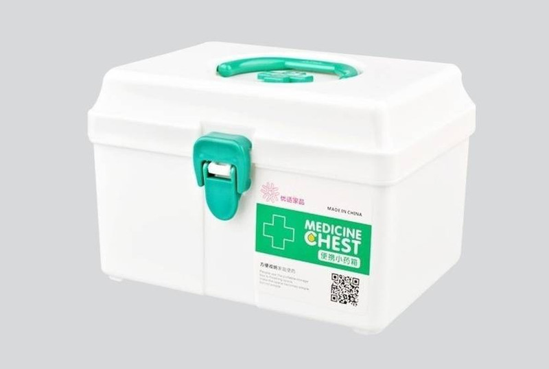 aksharkunj Medical Kit Box Plastic First Aid Emergency First Aid Kit(Workplace)