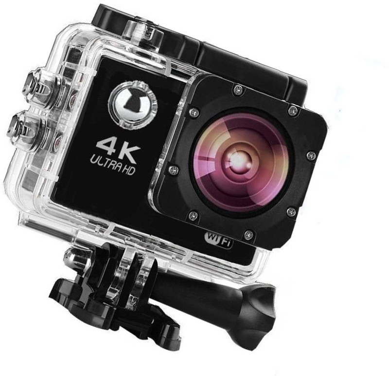 philophobia Action camera Ultra HD 4K WiFi 1080P/60fps 2.0 LCD Waterproof Pro Sports Camera with Accessories SM-112 Sports & Action Camera(Black)