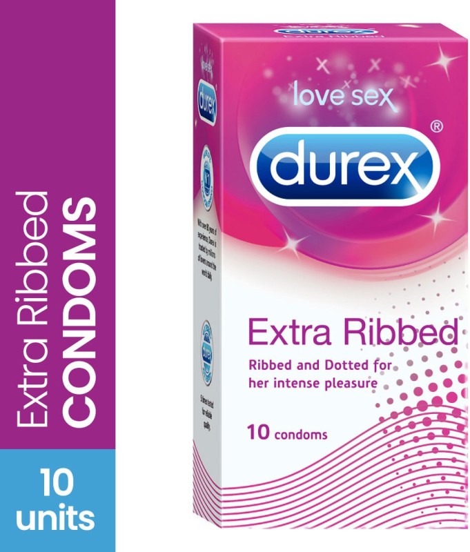 Durex Extra Ribbed Condom(10S)