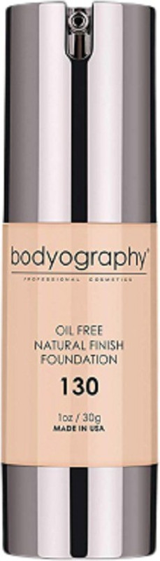 bodyography Oil Free Natural Finish Foundation 130,30g Foundation(peach, 30 g)
