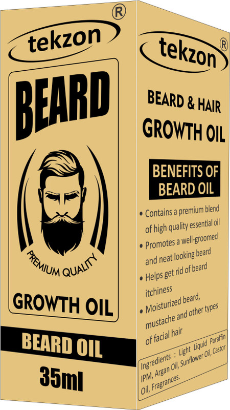 tekzon Moisturizer Beard Oil For Men's Growing  Hair Oil(35 ml)