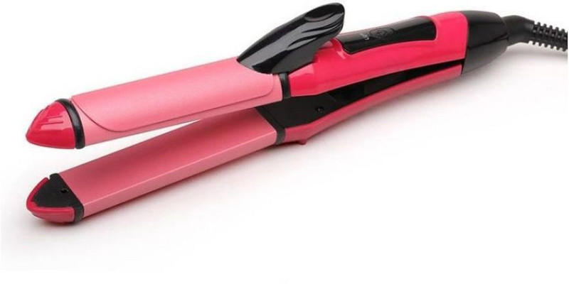 cosmolight 2 in 1 Hair Straightener and Curler Straightener (Pink) Hair Straightener(Pink)