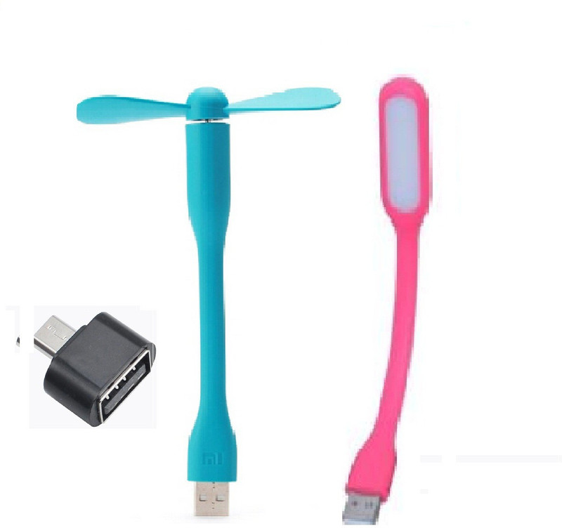 smac USB Gadget Accessory Combo for All otg enabled Mobile phones & USB Port Gadgets(Multicolor)